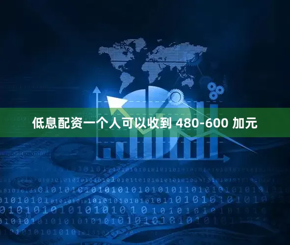 低息配资一个人可以收到 480-600 加元
